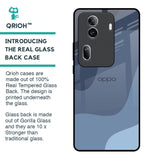 Navy Blue Ombre Glass Case for Oppo Reno11 Pro 5G