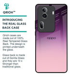 Purple Gradient Glass case for Oppo Reno11 Pro 5G