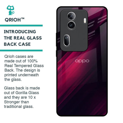 Razor Black Glass Case for Oppo Reno11 Pro 5G
