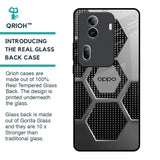 Hexagon Style Glass Case For Oppo Reno11 Pro 5G