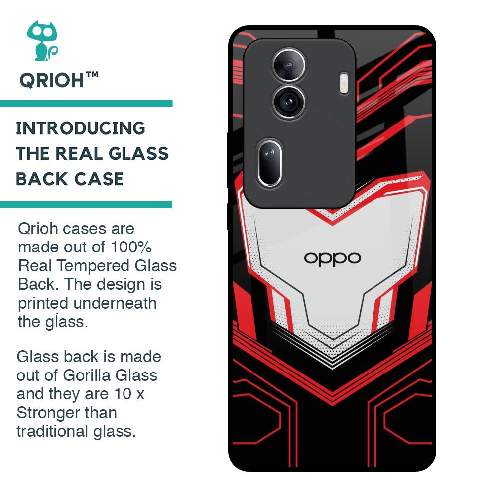 Quantum Suit Glass Case For Oppo Reno11 Pro 5G