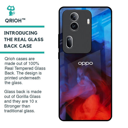 Dim Smoke Glass Case for Oppo Reno11 Pro 5G