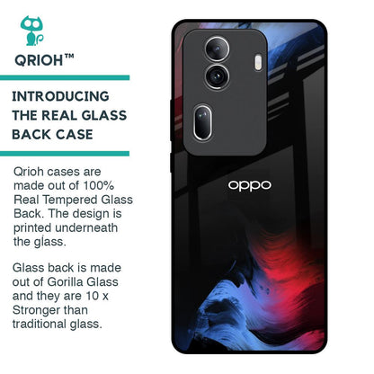 Fine Art Wave Glass Case for Oppo Reno11 Pro 5G