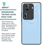Pastel Sky Blue Glass Case for Oppo Reno11 Pro 5G