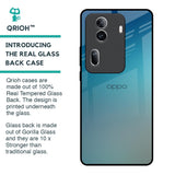 Sea Theme Gradient Glass Case for Oppo Reno11 Pro 5G
