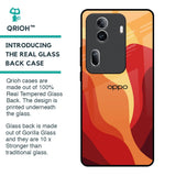 Magma Color Pattern Glass Case for Oppo Reno11 Pro 5G