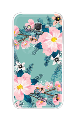 Wild flower Samsung J7 Back Cover