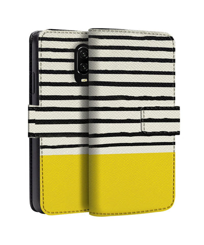 Classic Stripes Texture OnePlus Flip Cases & Covers Online