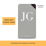 Pearly Initials Customized Power Bank