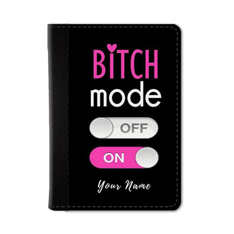 Bitch Mode Custom Passport Wallet