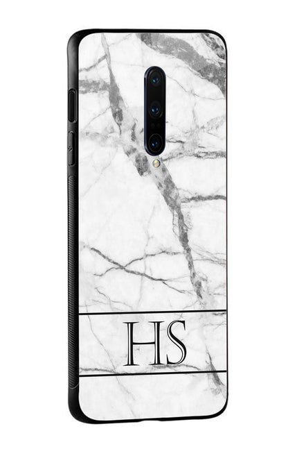 Perfect White Marble Custom Glass Case