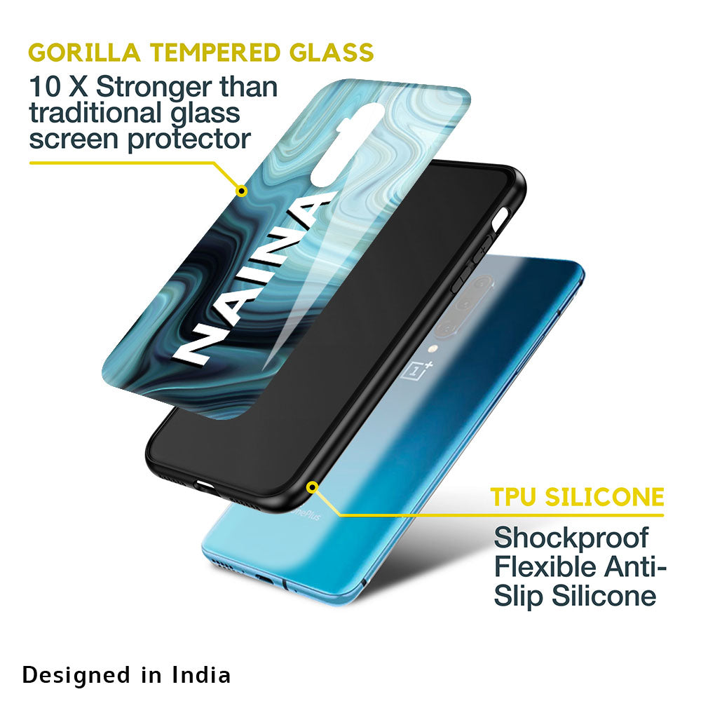 Ocean Wave Custom Glass Case