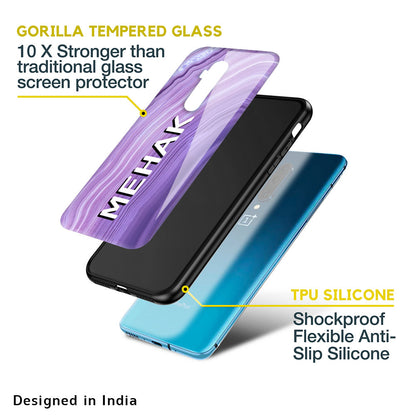 Lavender Agate Custom Glass Case