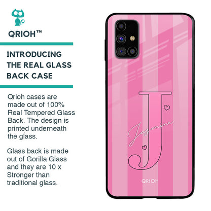Pink Flirty Heart Custom Glass Case