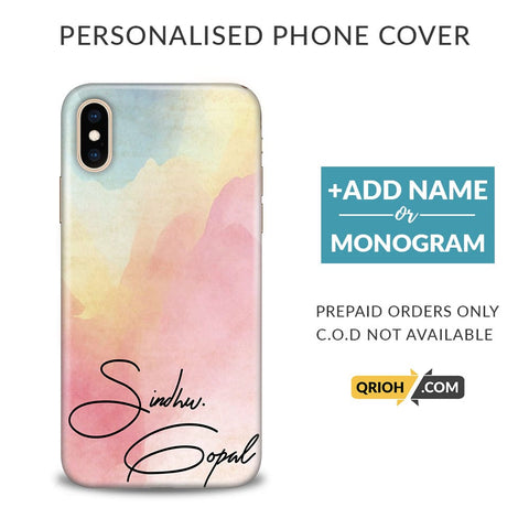 Pastel Color Custom Phone Cover