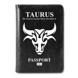 White Bull Passport Cover