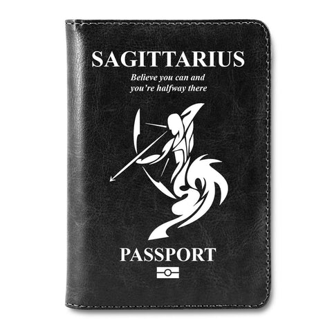 Sagittarius Passport Cover