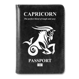 Sign Of Capricorn Passport Cover