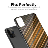 Diagonal Slash Pattern Glass Case for Apple iPhone XS