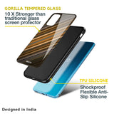 Diagonal Slash Pattern Glass Case for OnePlus 10T 5G