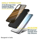 Diagonal Slash Pattern Glass Case for Samsung Galaxy S10