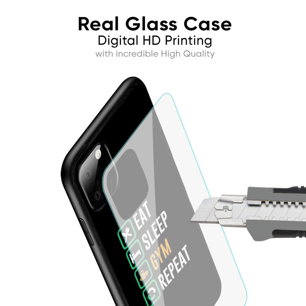 Daily Routine Glass Case for Apple iPhone XS Max
