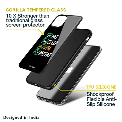 Daily Routine Glass Case for Apple iPhone XS Max