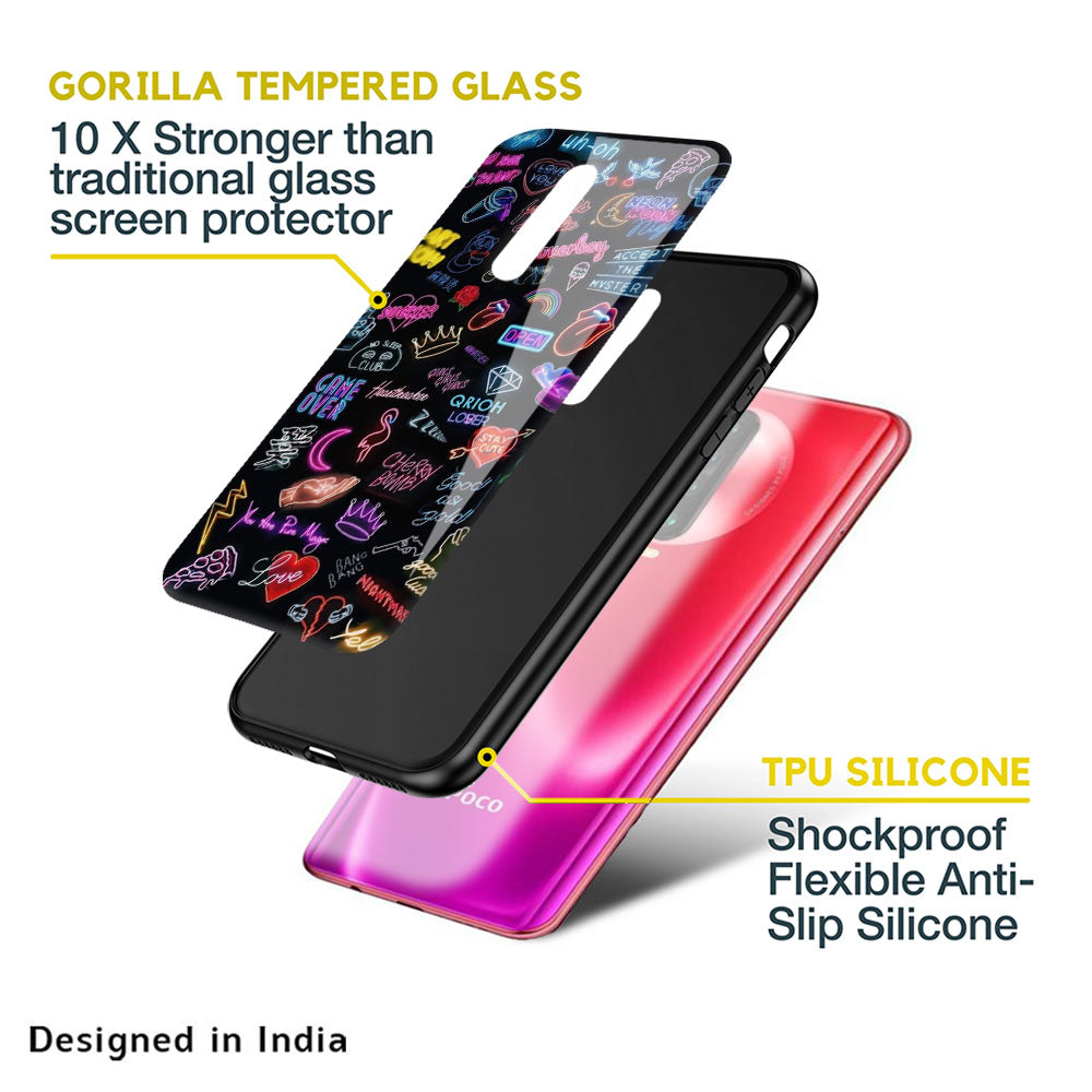 Accept The Mystery Glass Case for Realme 9 4G
