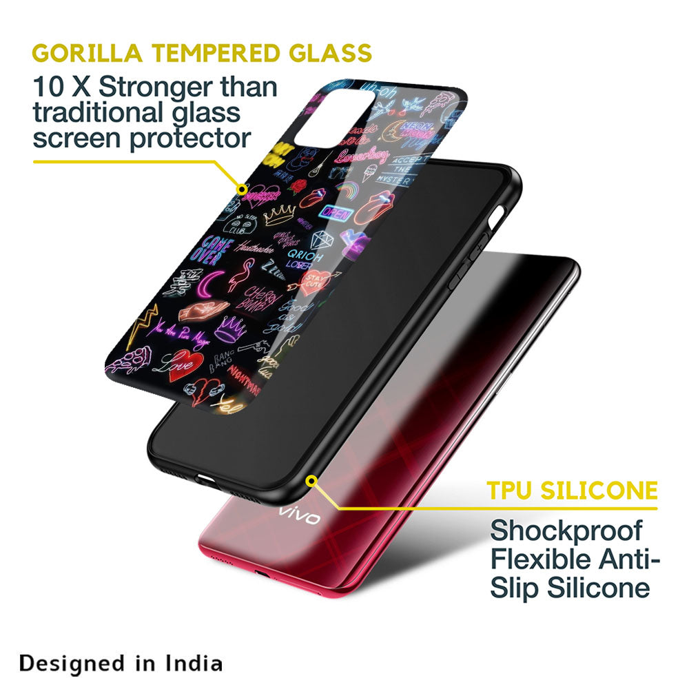 Accept The Mystery Glass Case for IQOO9 5G