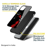 Shadow Character Glass Case for Apple iPhone XS