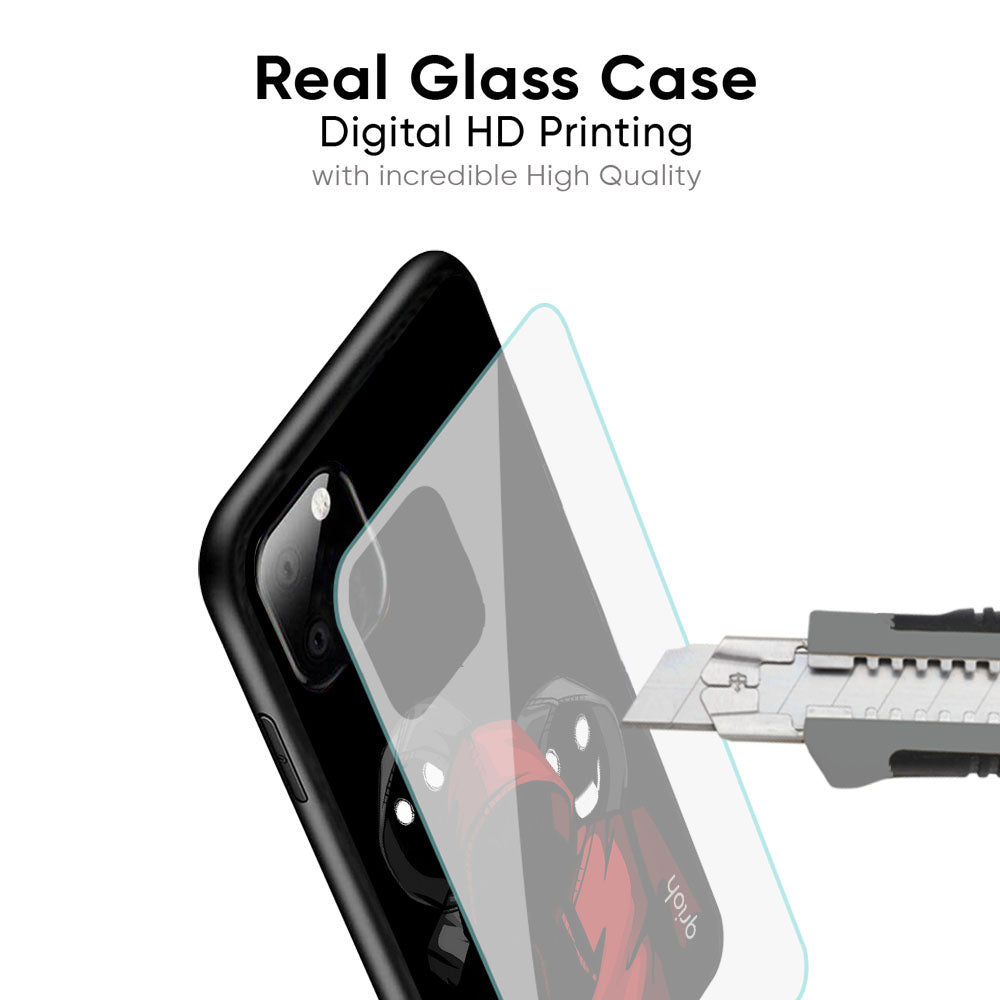 Shadow Character Glass Case for Apple iPhone XS Max
