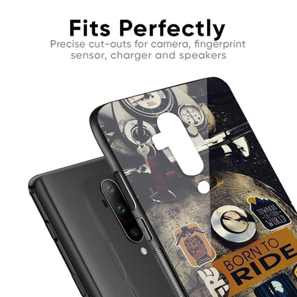 Ride Mode On Glass Case for OnePlus 10T 5G