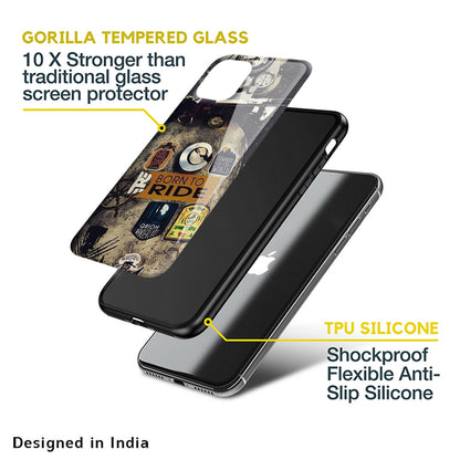 Ride Mode On Glass Case for Apple iPhone XS Max