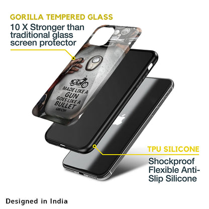 Royal Bike Glass Case for Apple iPhone XS Max
