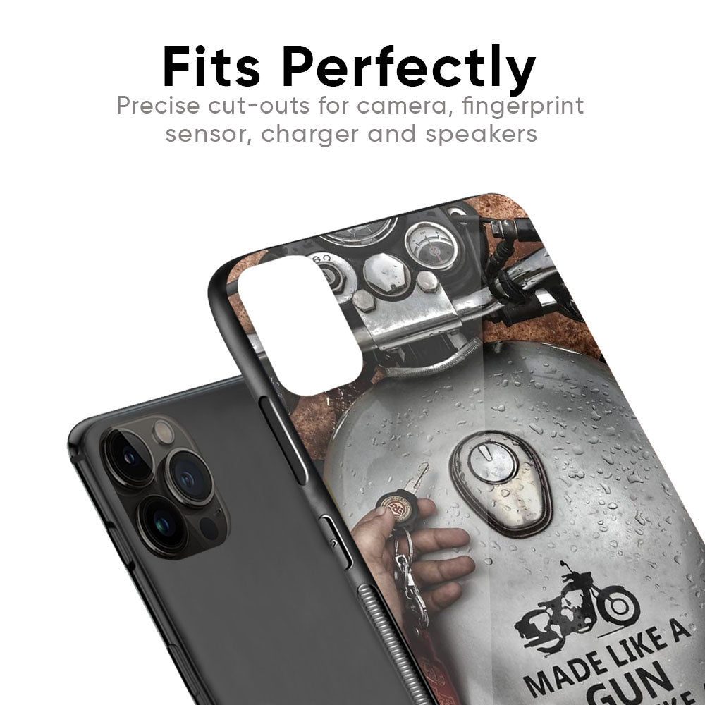 Royal Bike Glass Case for Apple iPhone XS Max