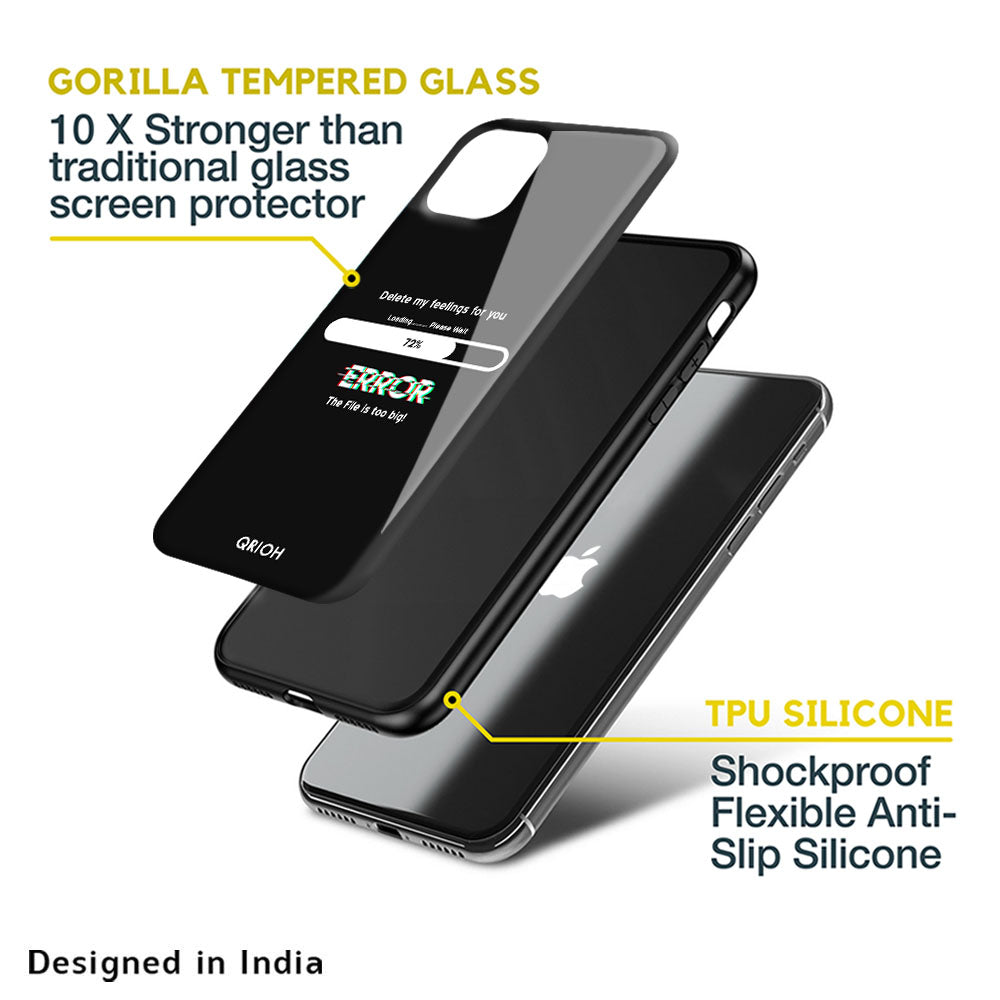 Error Glass Case for Apple iPhone XS Max