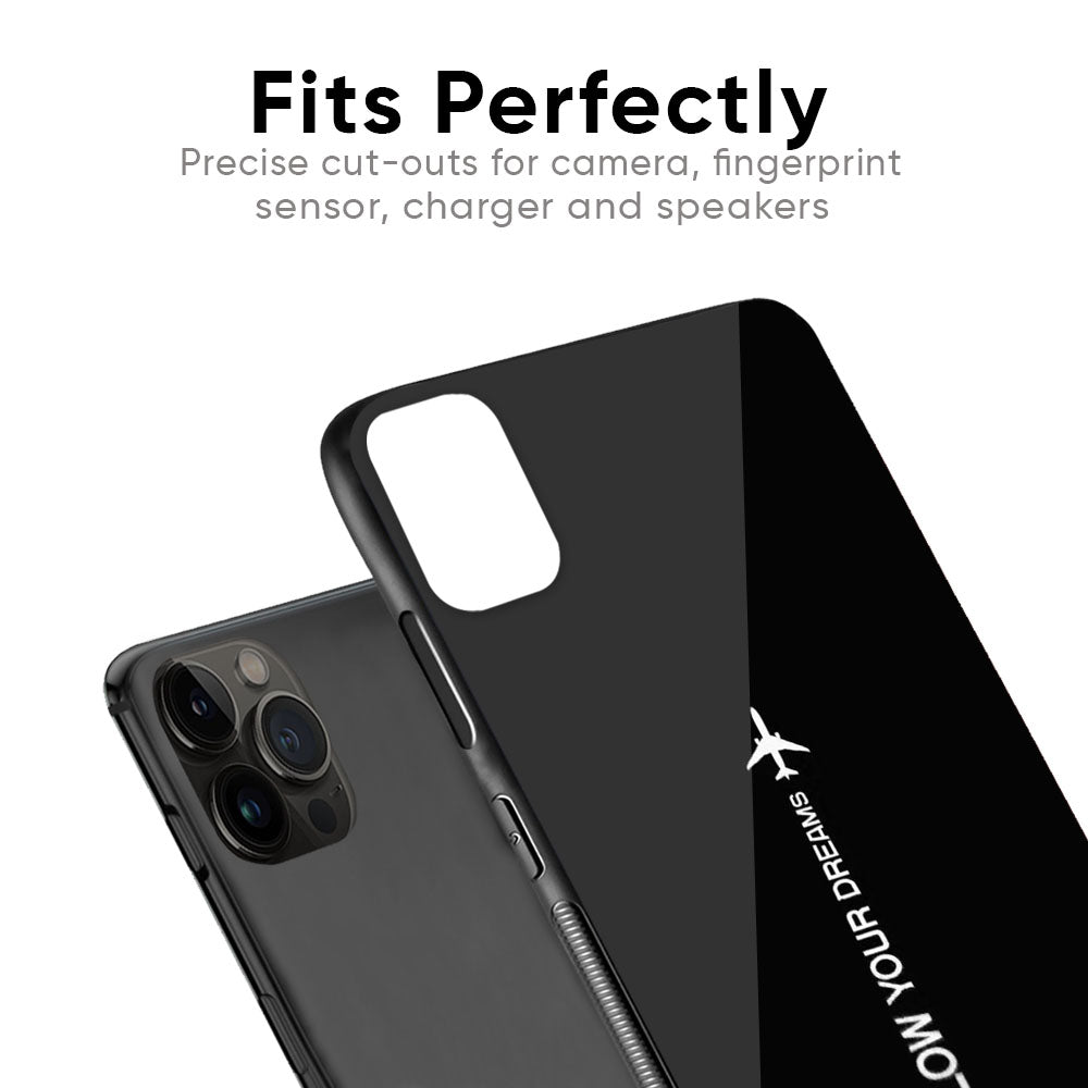 Follow Your Dreams Glass Case for Apple iPhone 12