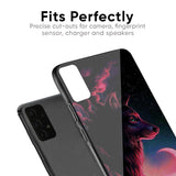 Moon Wolf Glass Case for Oppo A36