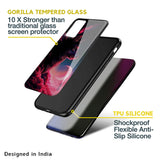 Moon Wolf Glass Case for Oppo F11 Pro