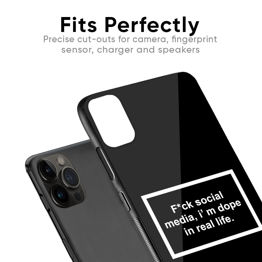 Dope In Life Glass Case for Apple iPhone XS Max