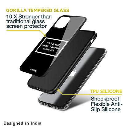 Dope In Life Glass Case for Apple iPhone XS Max