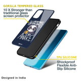 Struggling Panda Glass Case for OnePlus 10T 5G