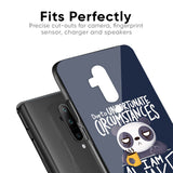 Struggling Panda Glass Case for OnePlus 10T 5G