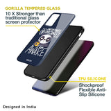 Struggling Panda Glass Case for Oppo A36