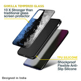 Dark Grunge Glass Case for Oppo Reno8 5G