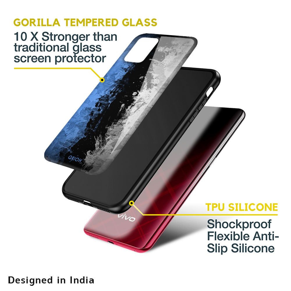 Dark Grunge Glass Case for Vivo V15 Pro