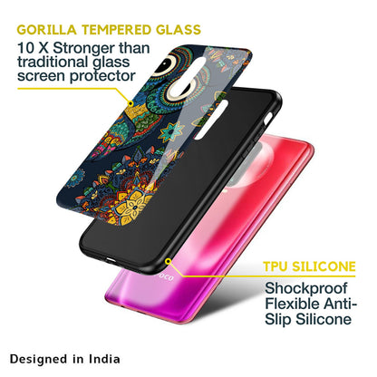 Owl Art Glass Case for Realme 9 5G