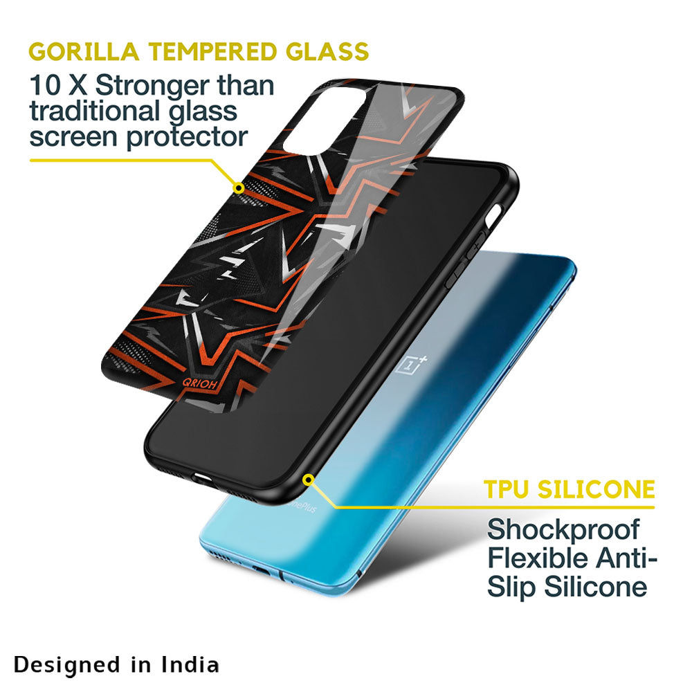 Vector Art Glass Case for OnePlus 10T 5G