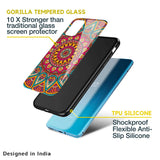 Elegant Mandala Glass Case for OnePlus 10T 5G