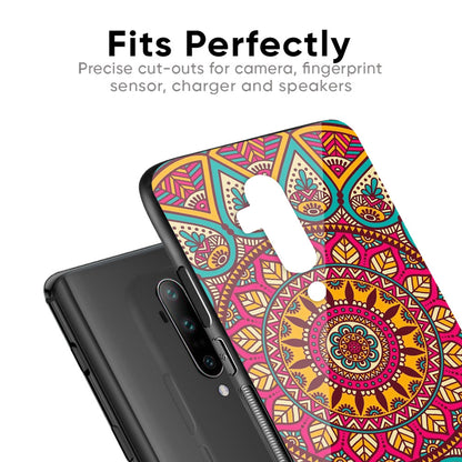 Elegant Mandala Glass Case for OnePlus 10T 5G